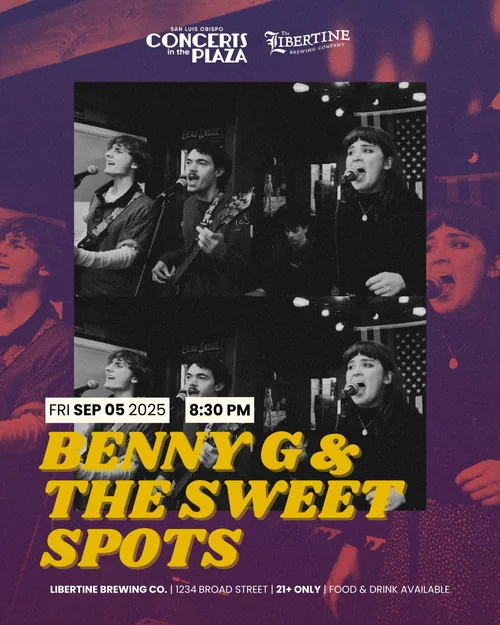 CONCERTS IN THE PLAZA AFTER PARTY: BENNY G AND THE SWEET SPOTS