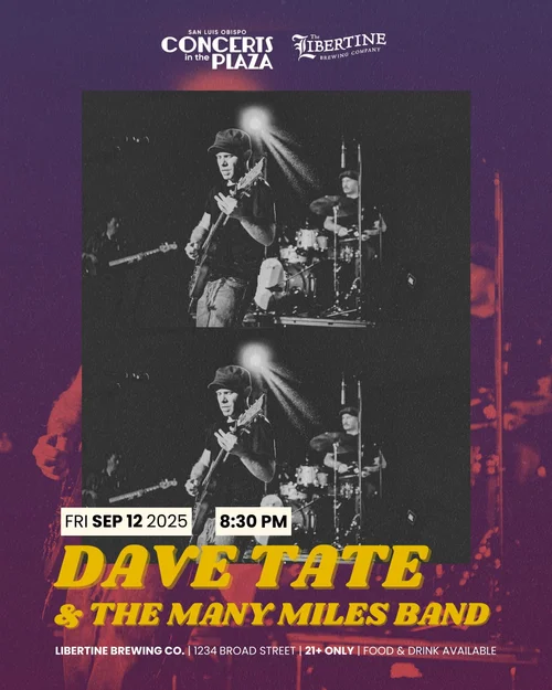 CONCERTS IN THE PLAZA AFTER PARTY: THE DAVE TATE BAND